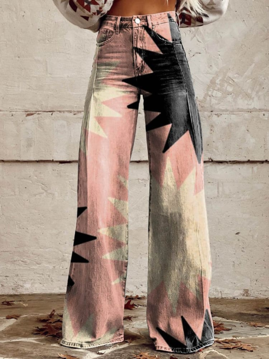 DAUPHINE | Eleganckie i Wygodne Spodnie w Stylu Boho Vintage